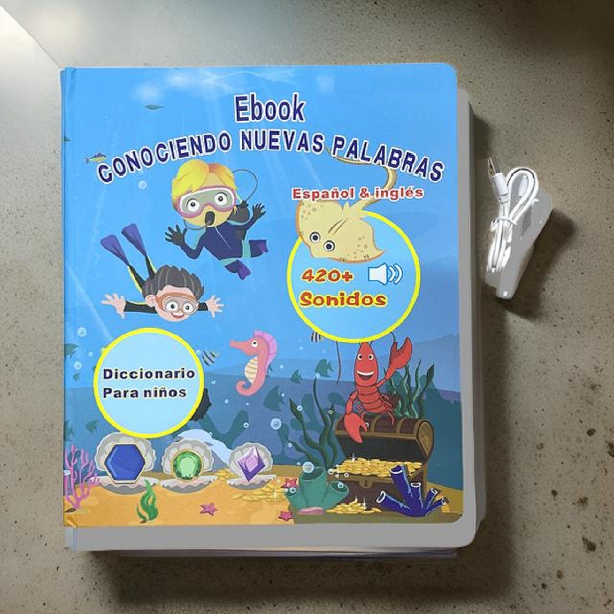 LIBRO DIDÁCTICO INTERACTIVO APRENDIZAJE NIÑOS BILINGÜE LAU - 9