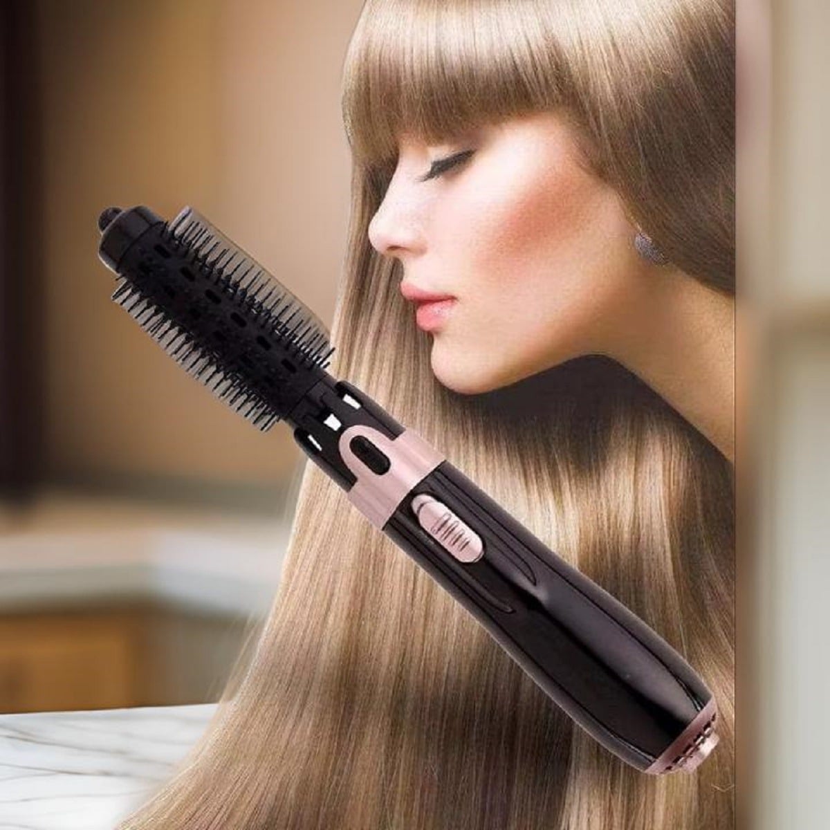 RIIZADOR CEPILLO SECADO 4EN1 PROFESIONAL BELLEZA MUJER LAU - 2
