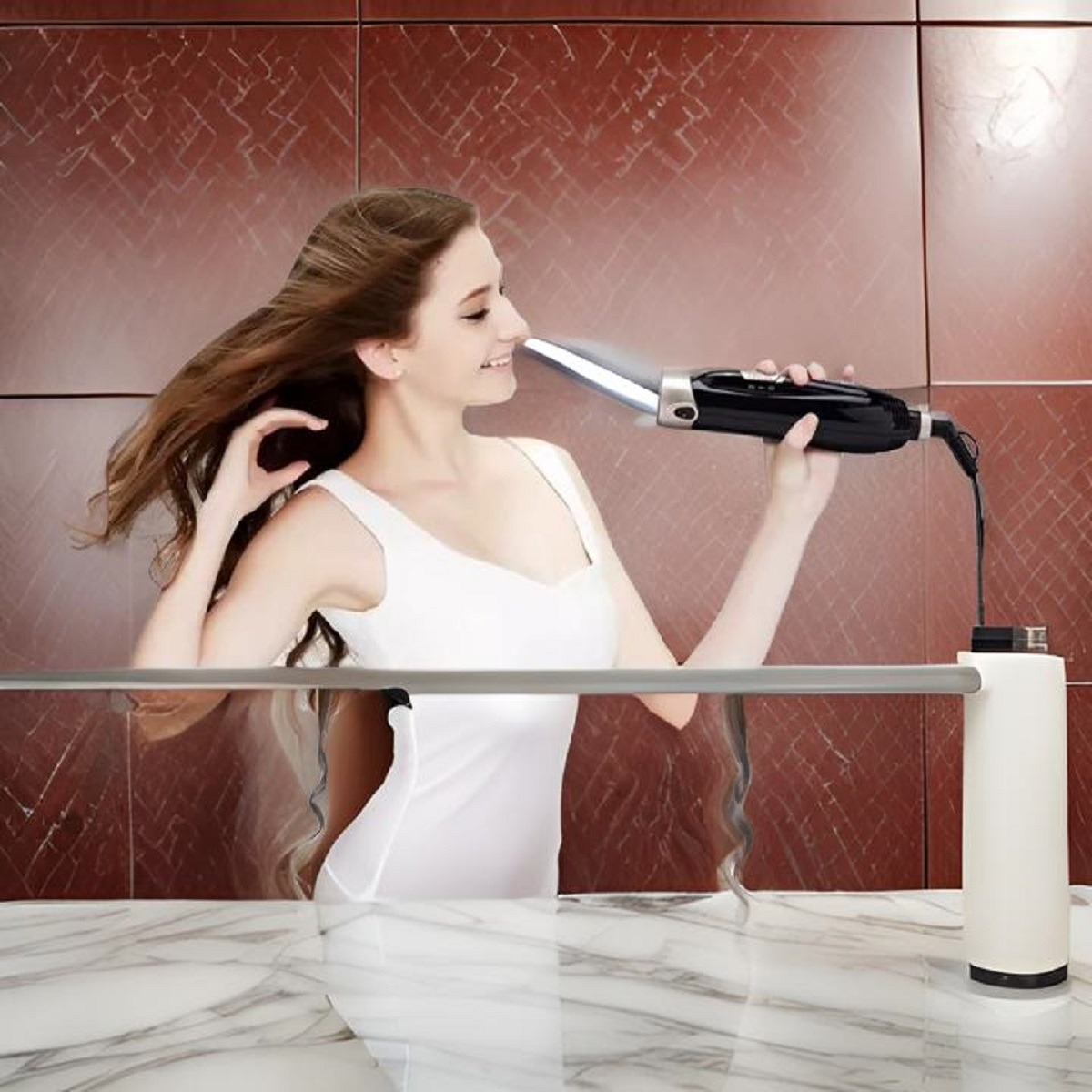 RIIZADOR CEPILLO SECADO 4EN1 PROFESIONAL BELLEZA MUJER LAU - 6