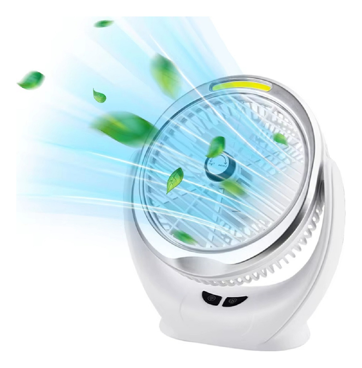 VENTILADOR ESCRITORIO PORTÁTIL USB 360° HOGAR VIAJE LAU - 1