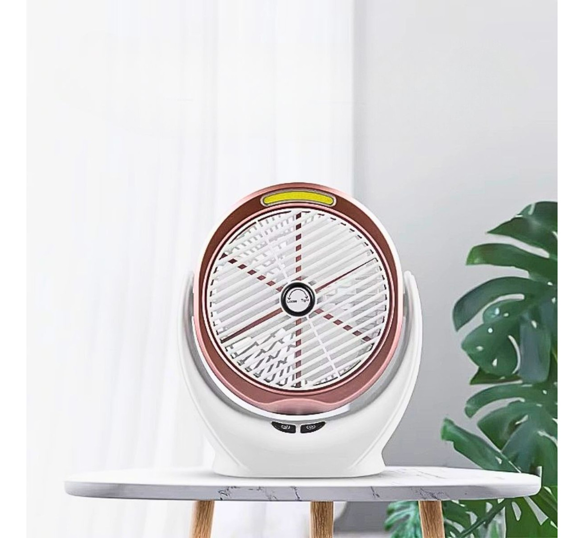 VENTILADOR ESCRITORIO PORTÁTIL USB 360° HOGAR VIAJE LAU - 5
