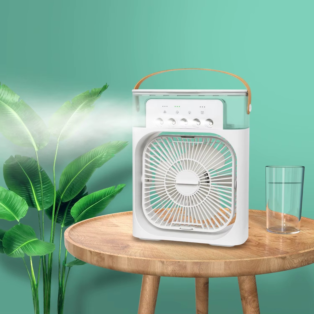ENFRIADOR AGUA PORTÁTIL AIRE RECARGABLE HUMIDIFICADOR LAU - 8