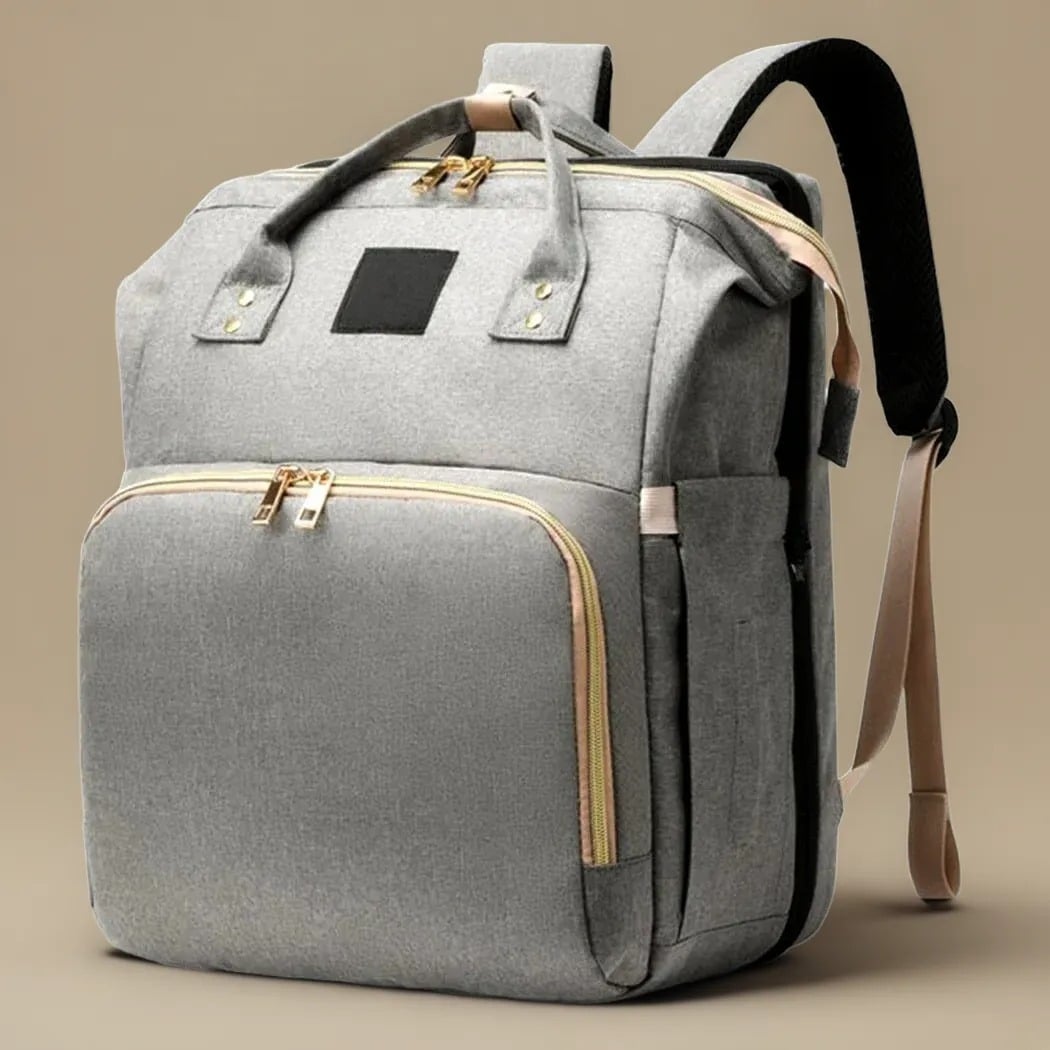 MOCHILAS BOLSOS PAÑALERA PORTÁTIL LIGERO MAMÁ BEBES LAU - 2