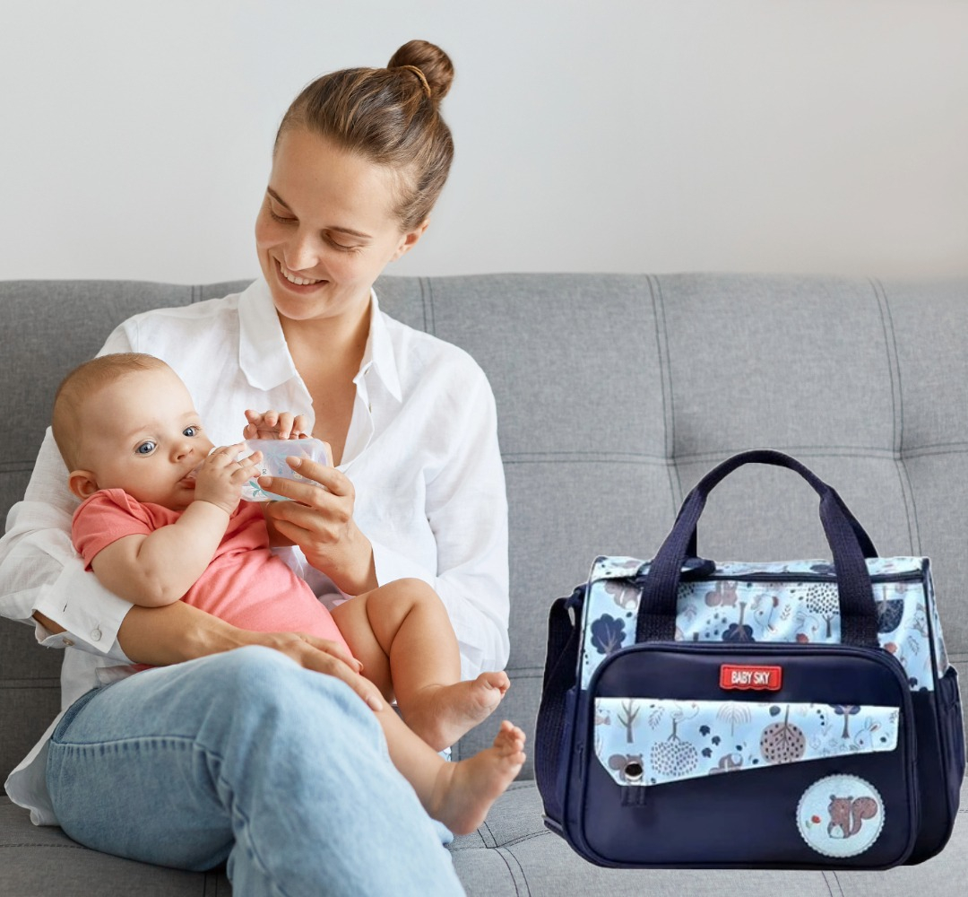 BOLSA PAÑALERA MATERNIDAD COMODA MODERNO BEBE LAU - 7