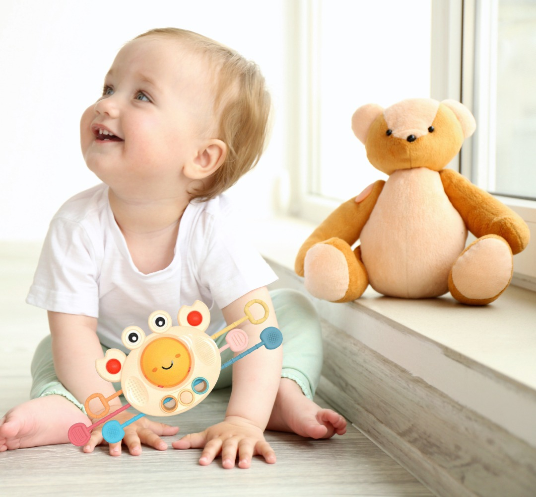 SONAJERO JUGUETE SENSORIAL DENTICION ESTIMULACION BEBE LAU - 7