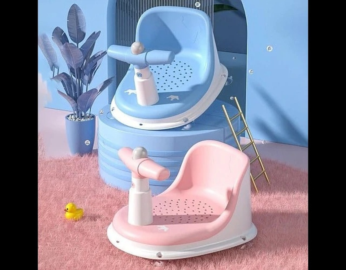 SILLA DUCHA ASIENTO BAÑO ANTIDESLIZANTE BEBE NIÑOS LAU - 5