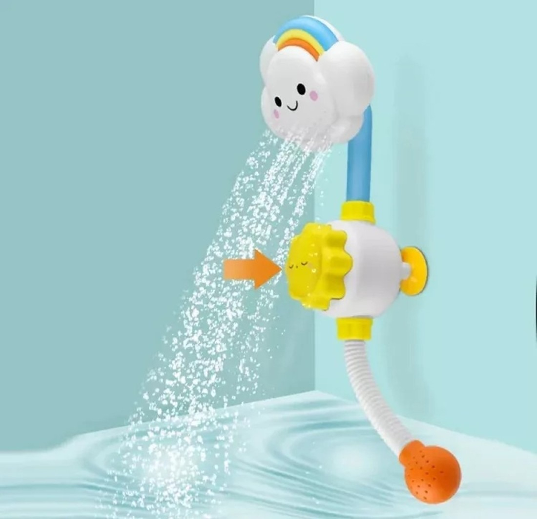 JUGUETE BAÑO DUCHA INFANTIL BAÑERA NUBE BEBE PORTATIL LAU - 8