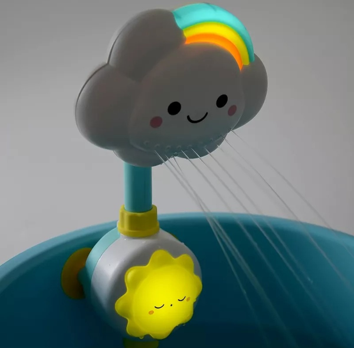 JUGUETE BAÑO DUCHA INFANTIL BAÑERA NUBE BEBE PORTATIL LAU - 9