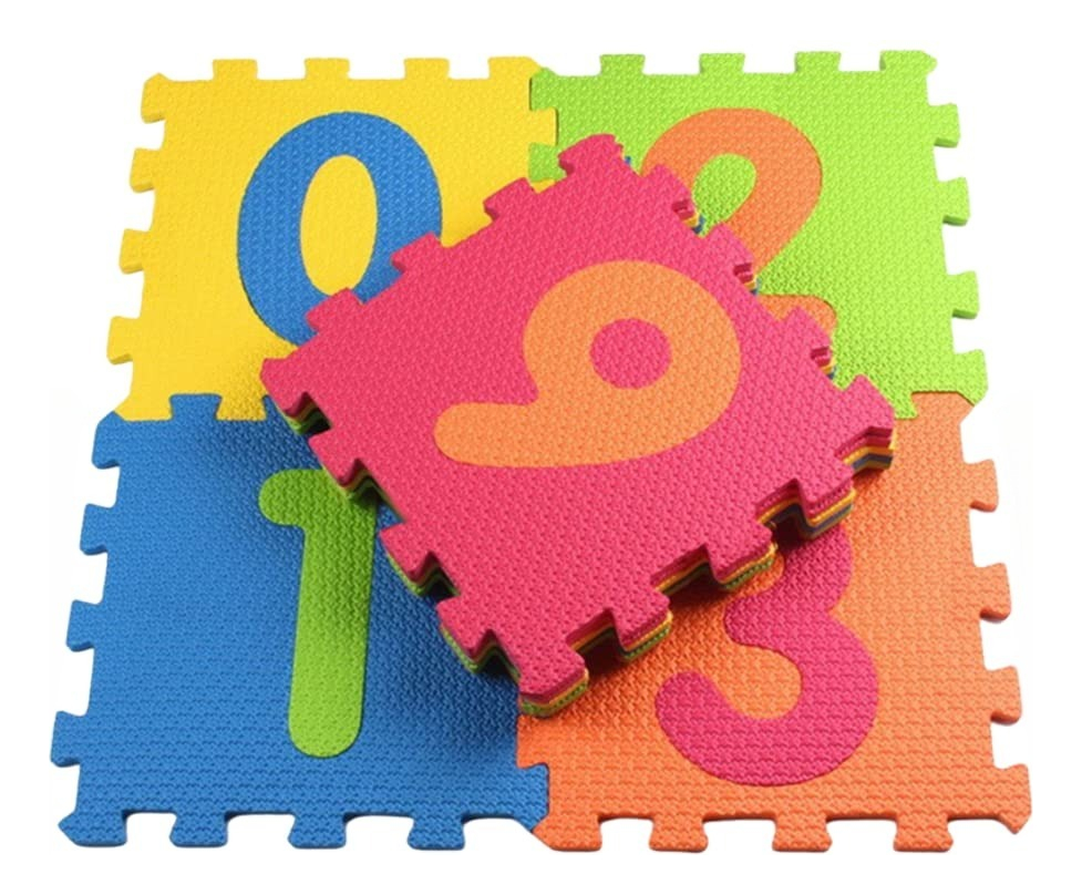 SET 2 ALFOMBRAS GOMA EVA ARMABLE DIDACTICO INFANTIL LAU - 9