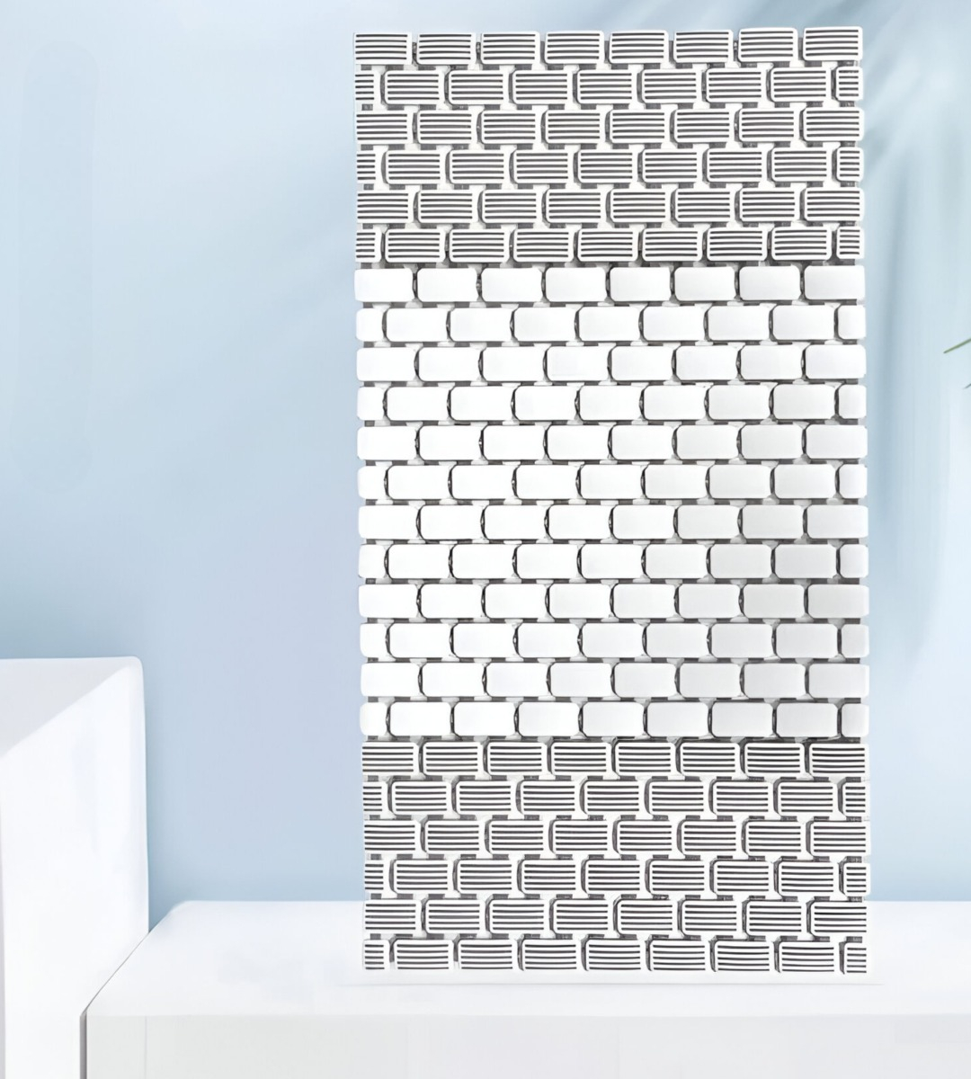 ALFOMBRA BAÑO DUCHA ANTIDESLIZANTE AGUJEROS DRENAJE JHN - 2