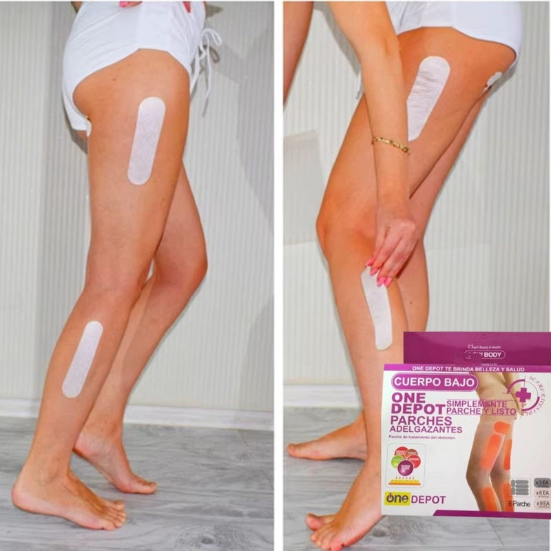 PARCHE ADELGAZANTE REDUCTOR CUERPO BAJO INTENSIVA 5 PACK JHN - 10
