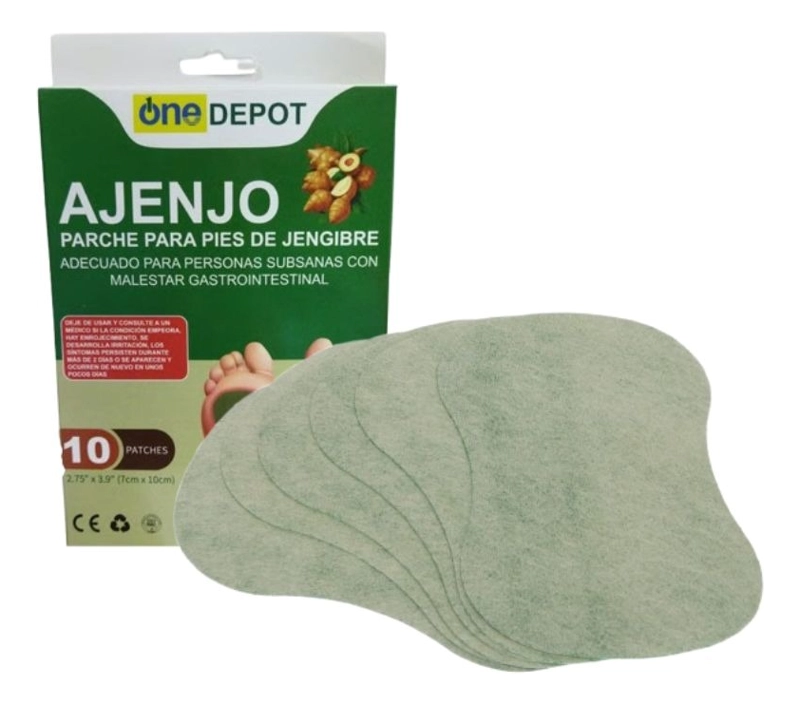 PARCHES AJENJO PIES DESINTOXICANTES RELAJANTES 7 PACK JHN - 2