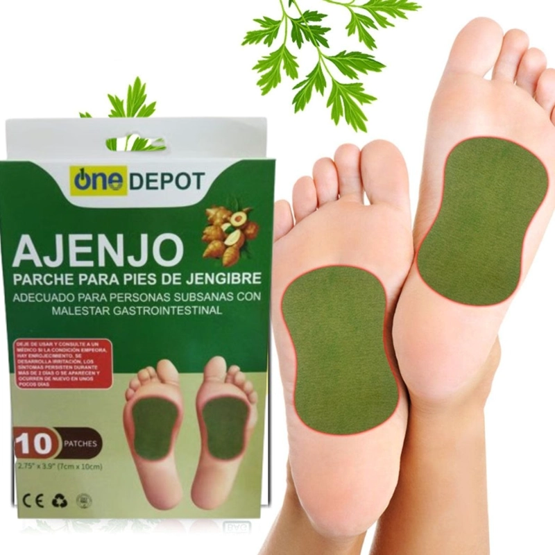 PARCHES AJENJO PIES DESINTOXICANTES RELAJANTES 7 PACK JHN - 9