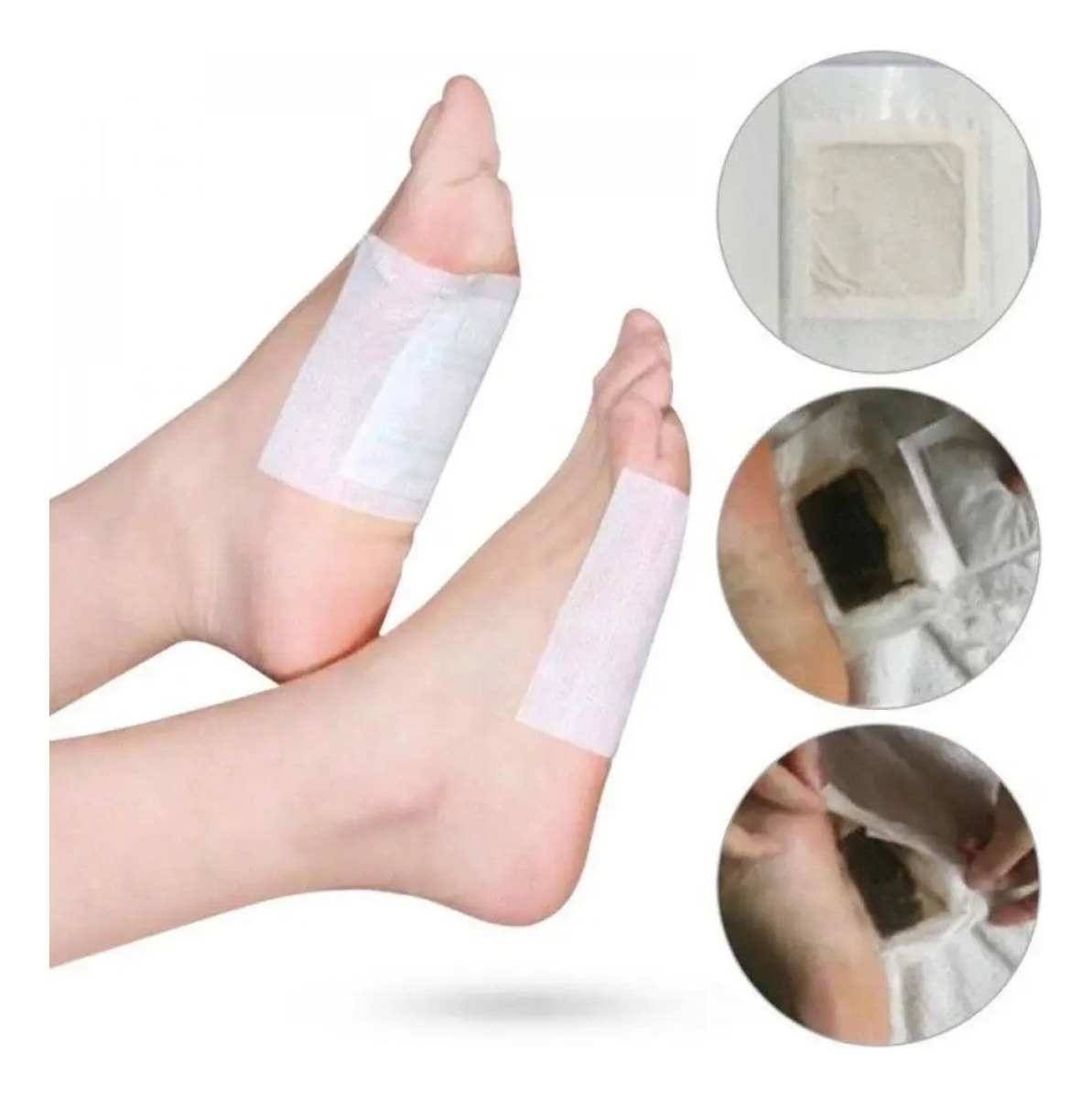 PARCHES DESINTOXICANTES PIES EXTRACTO BAMBÚ 9 PACK JHN - 3