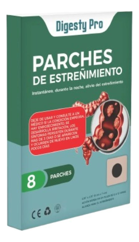 PARCHES ALIVIO ESTREÑIMIENTO DIGESTIÓN EFICAZ 9 PACK JHN - 1
