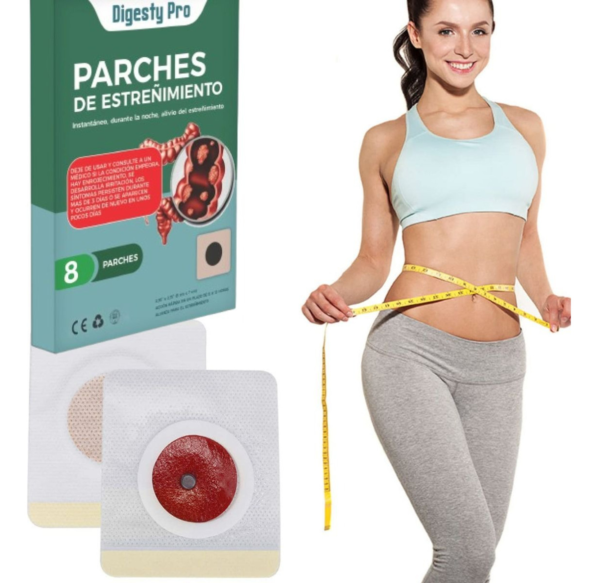 PARCHES ALIVIO ESTREÑIMIENTO DIGESTIÓN EFICAZ 9 PACK JHN - 3