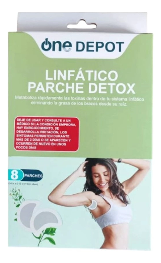 PARCHES LINFÁTICOS ADELGAZANTES SALUDABLE 5 PACK JHN - 1