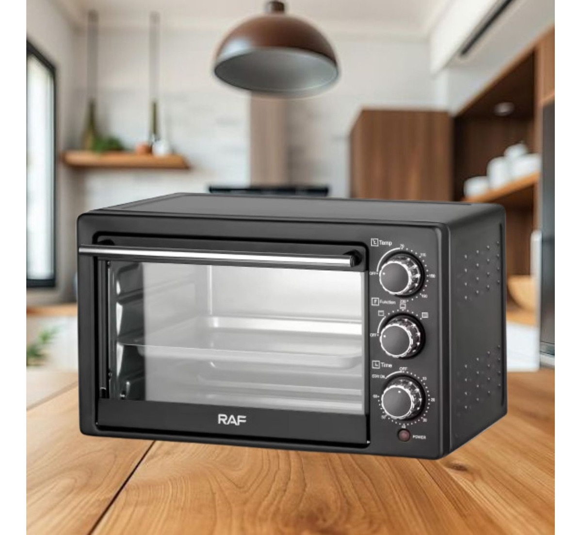 HORNO ELÉCTRICO VERSÁTIL COCCIÓN UNIFORME 1200W JHN - 6