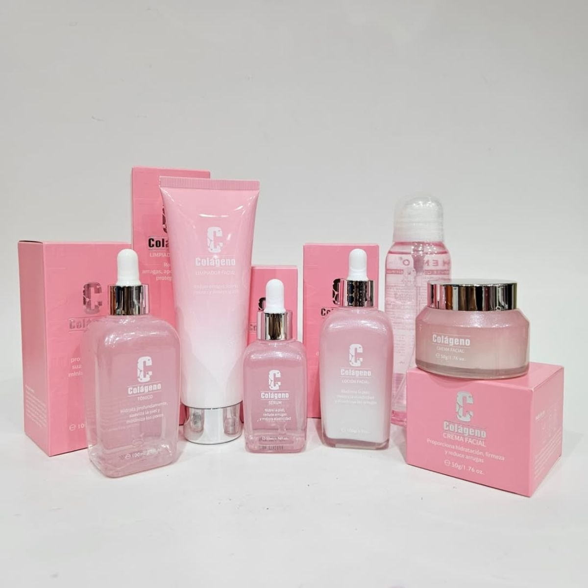KIT FACIAL COMPLETO COLAGENO HIDRATACION REPARACION LAU - 4