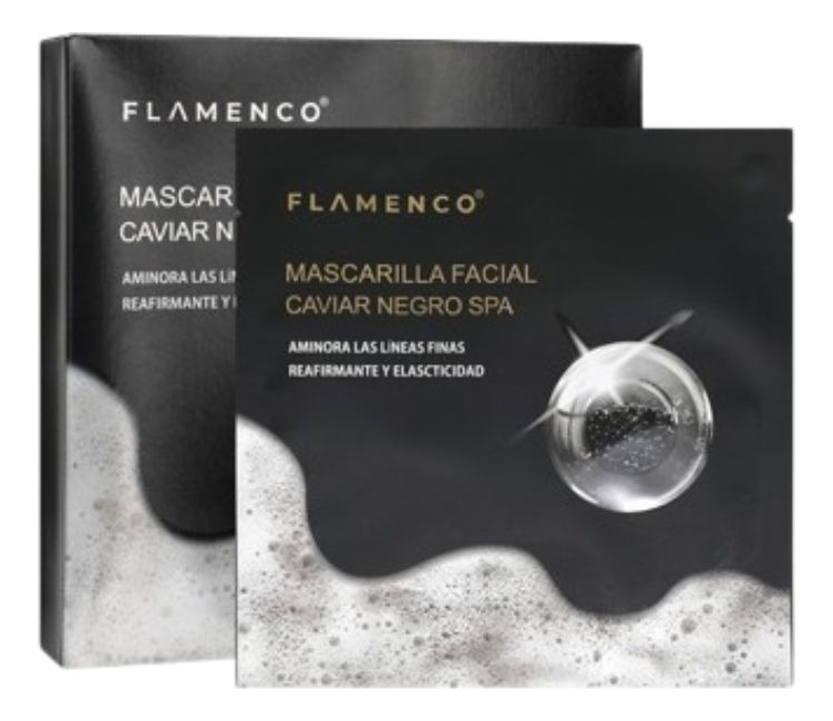 SET 4 MASCARILLA FACIAL REAFIRMA CAVIAR NEGRO NUTRICIÓN LAU - 1