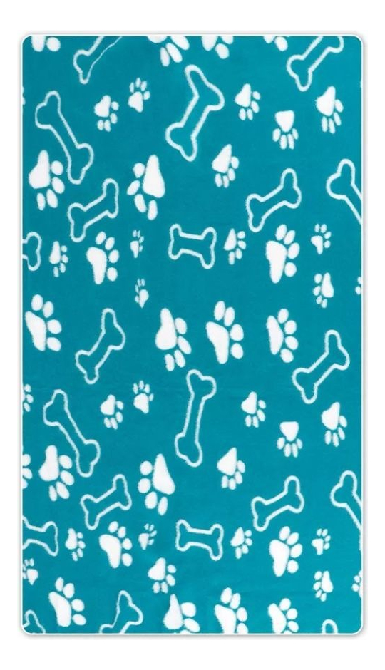 SET 3 MANTA TERMICA PARA MASCOTAS DISEÑO HUELLA 90X60 CM LAU - 3