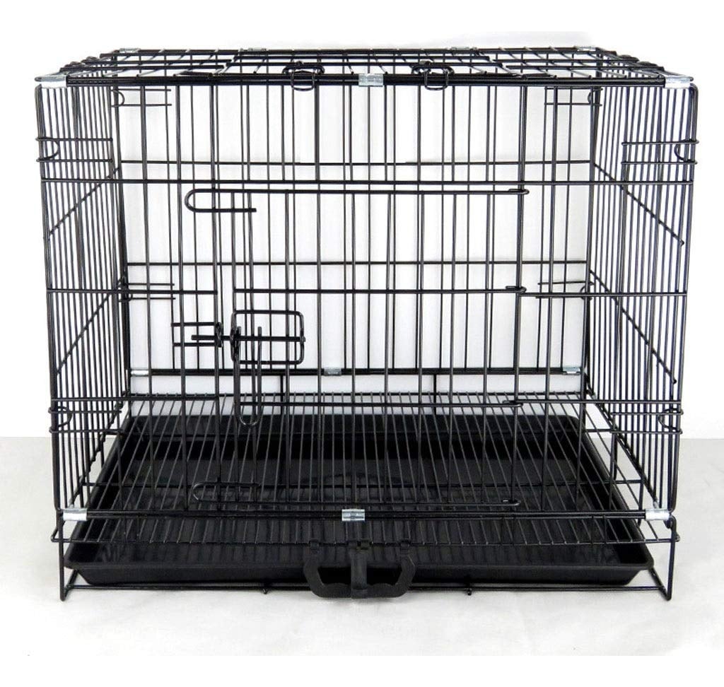 JAULA PLEGABLE PARA MASCOTAS 40X36X50CM PORTATIL LAU - 1