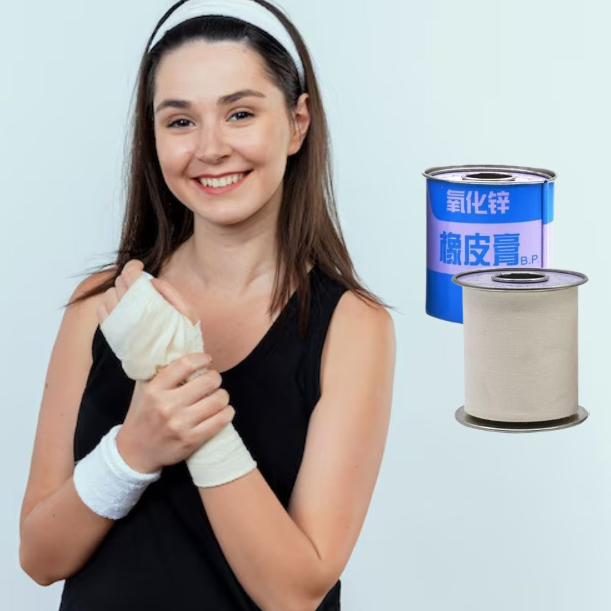 SET 5 CINTA ADHESIVA 5 CM CURA USO MEDICO FLEXIBLE SUAVE LAU - 8
