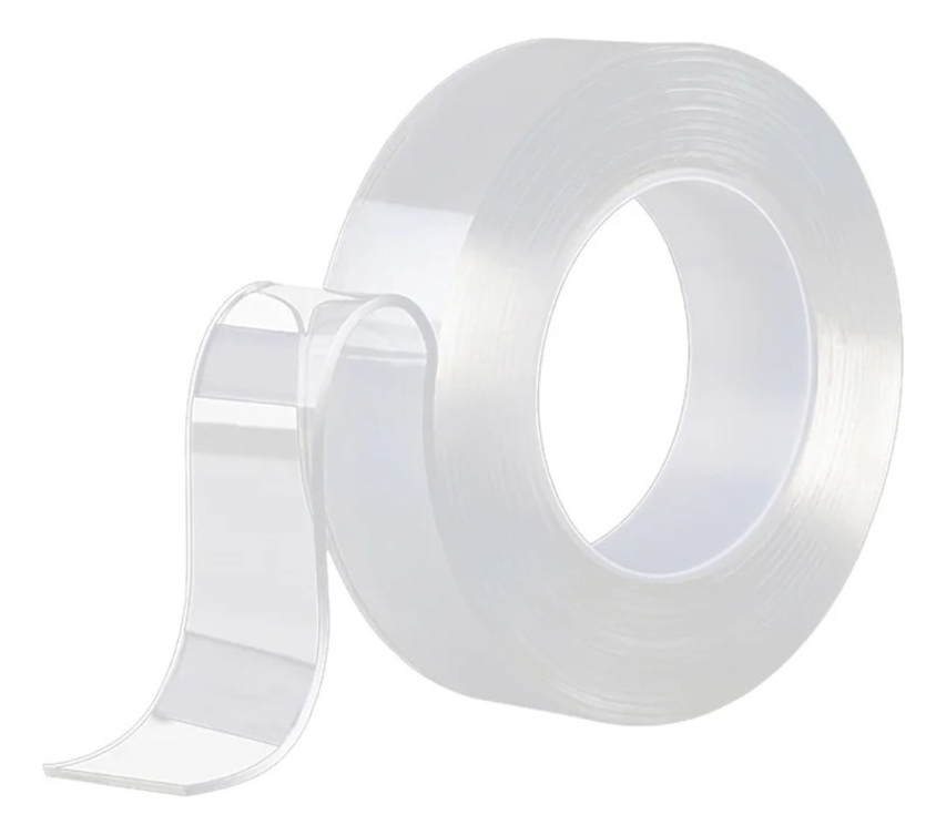 SET 3 CINTA ADHESIVA GEL DOBLE CARA MULTIUSOS 24MM JHN - 1
