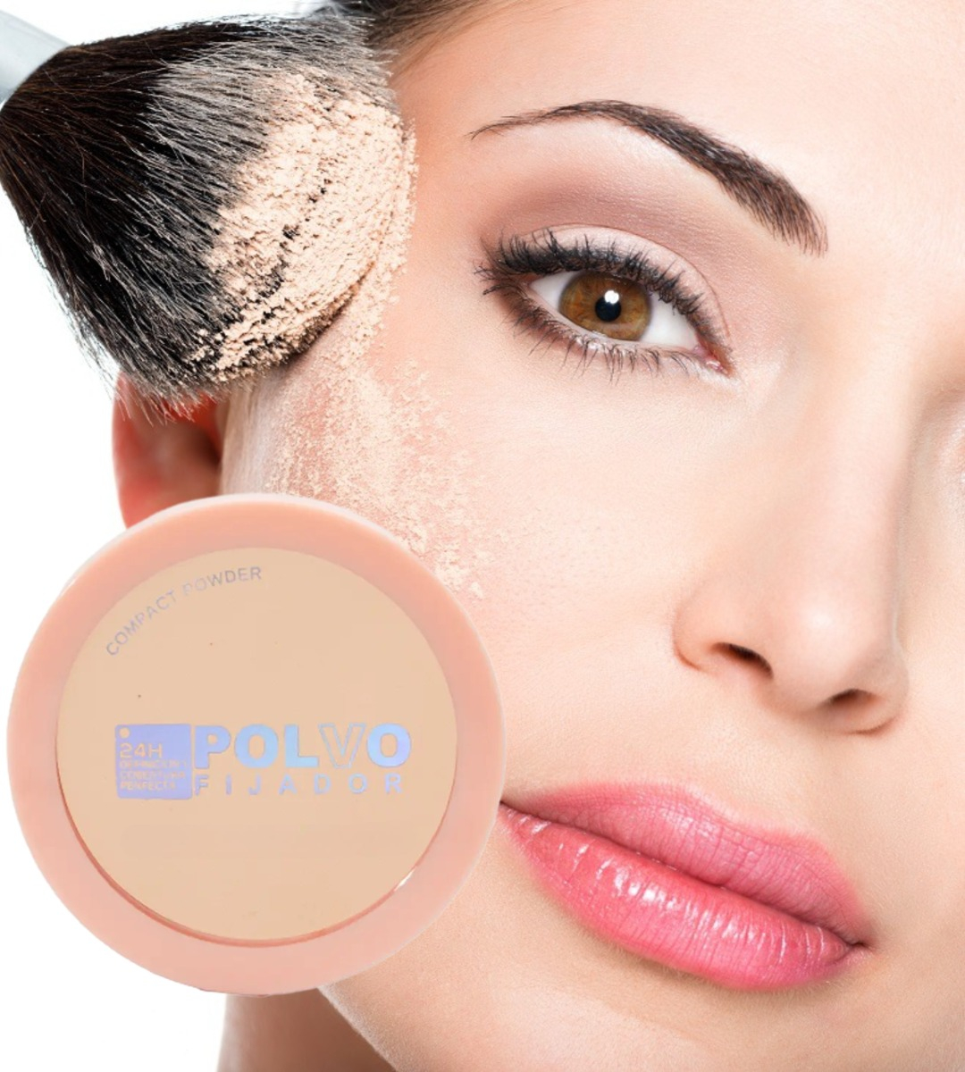 SET 3 POLVO FIJADOR COMPACTO SUAVIZAR LÍNEAS EXPRESIÓN JHN - 10