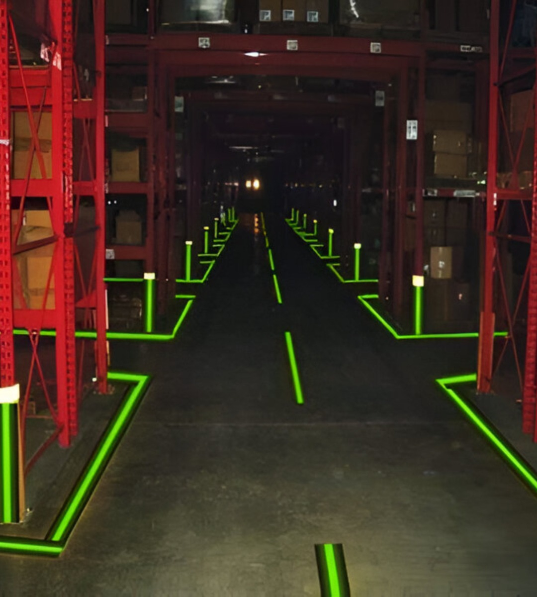 CINTA SEGURIDAD LUMINOSA ANTIDESLIZANTE ADHESIVA 5M JHN - 2