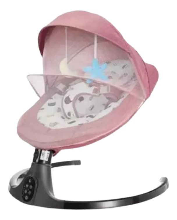SILLA MECEDORA AUTOMATICA PARA BEBE COMODA MUSICA LAU - 1