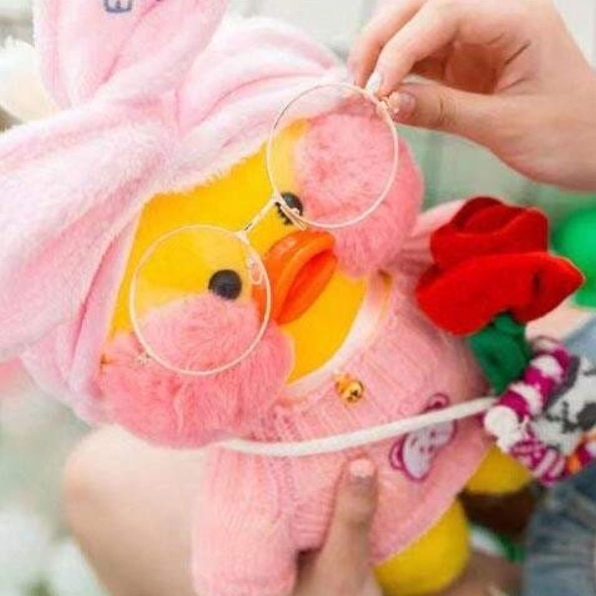 PELUCHE KAWAII PATO LALAFANFAN SUAVE TIERNO BEBES LAU - 6