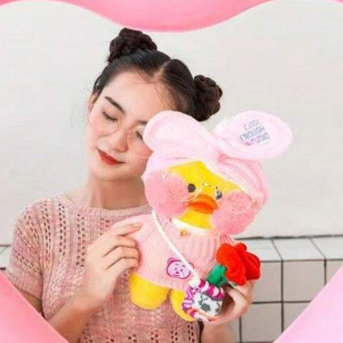 PELUCHE KAWAII PATO LALAFANFAN SUAVE TIERNO BEBES LAU - 7