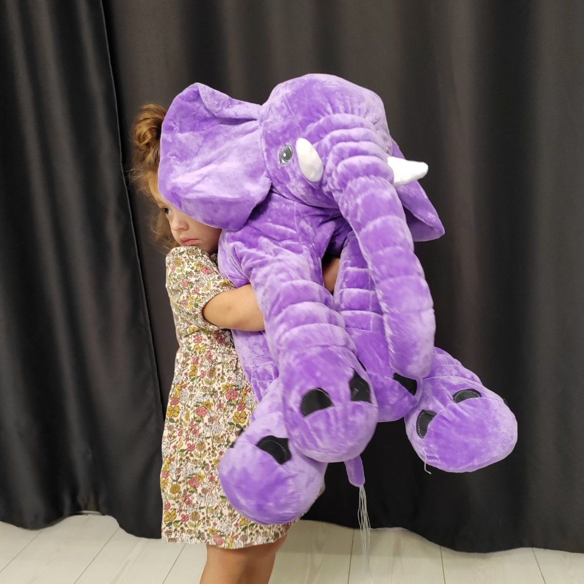PELUCHE DE ELEFANTE SUAVE TIERNO REGALO NIÑOS NIÑAS LAU - 4