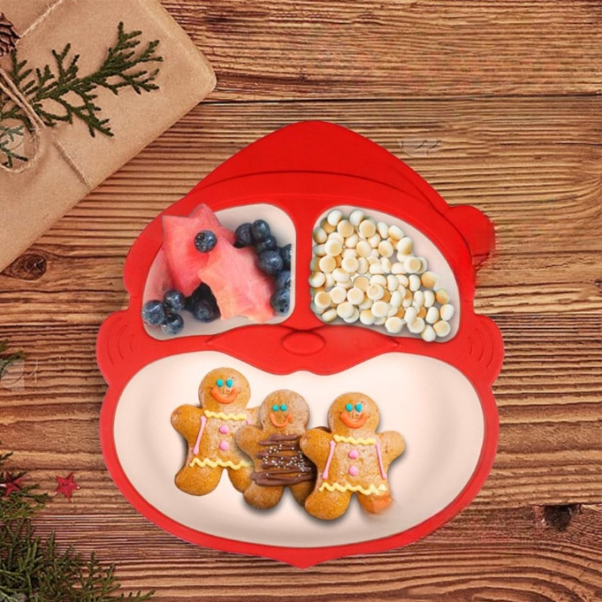 SET DE ALIMENTACION COMPLETO PLASTICO EDICION NAVIDAD LAU - 4