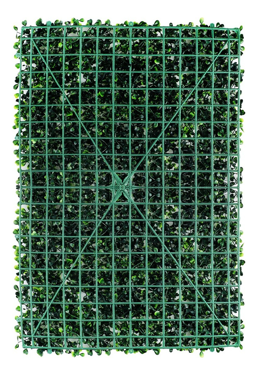 SET 2 PLANTAS ARTIFICIALES CESPED TAPETE DECORA PARED LAU - 3