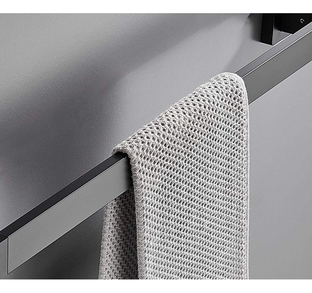 TOALLERO BARRA ACERO INOX SOPORTE PARED BAÑO COCINA PAÑO LAU - 2