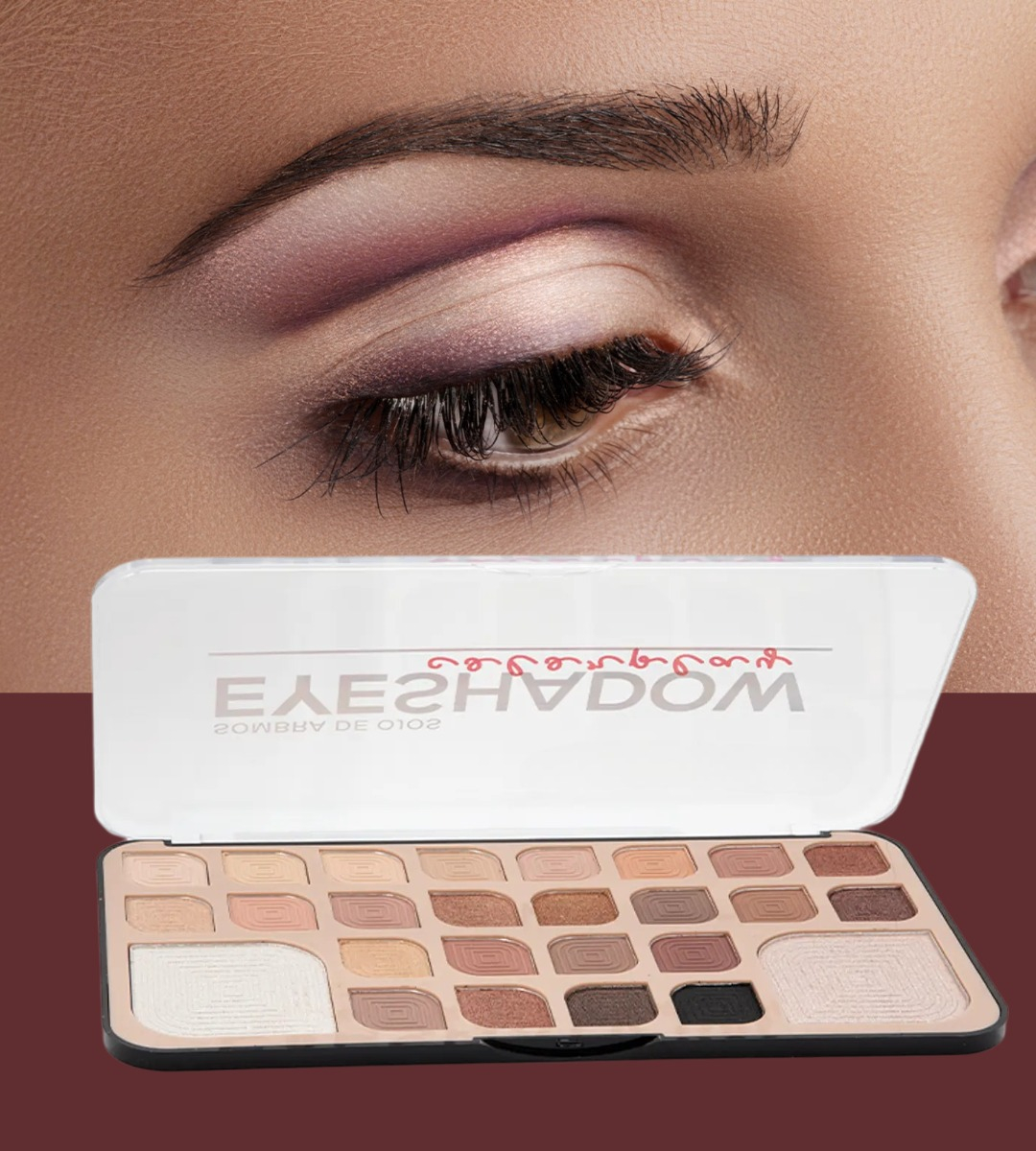 SOMBRA OJOS PALETA COBERTURA VIBRANTE SUAVE DURADERA JHN - 9