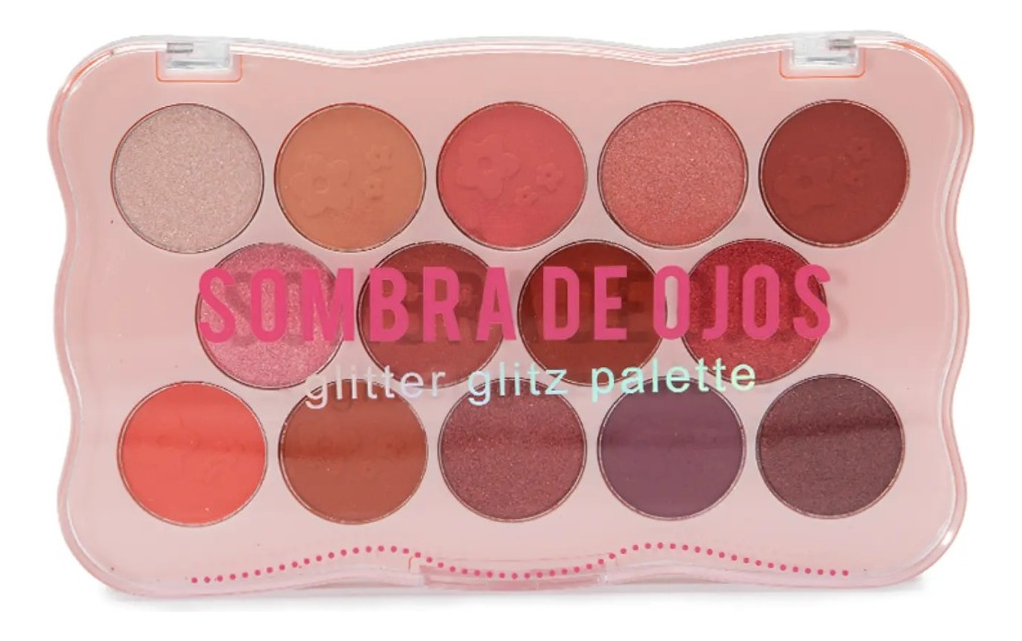 SOMBRA OJOS PALETA 14 TONOS VIBRANTE SUAVE DURADERA JHN - 1