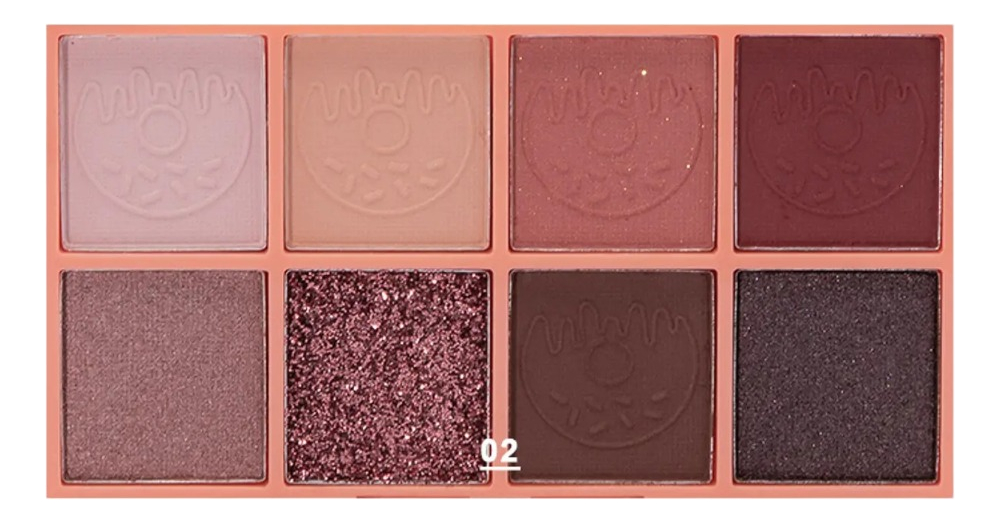 SET 3 SOMBRA OJOS PALETA VIBRANTE DURACIÓN PROLONGADA JHN - 10
