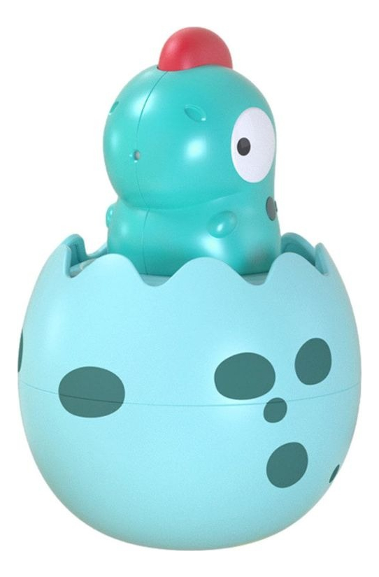 SET 3 JUGUETES DE BAÑO DINOSAURIO POLLITO ROCIA AGUA LAU - 1