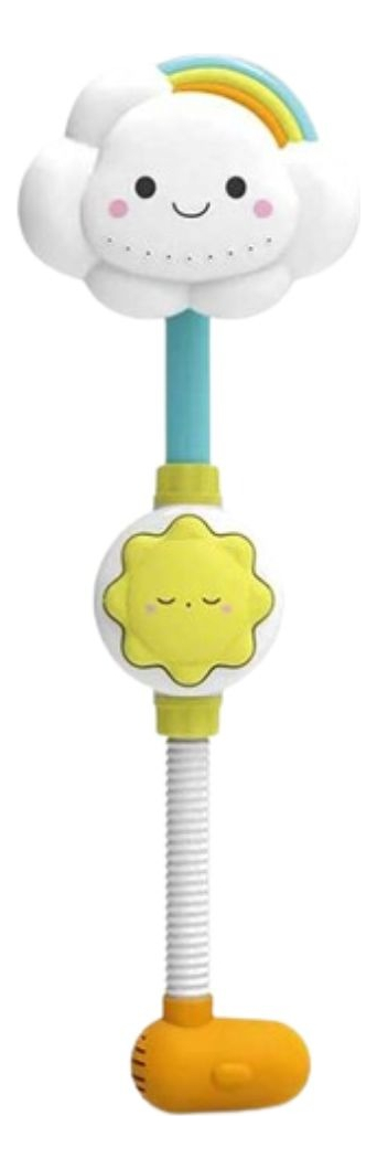 CABEZAL DE DUCHA FORMA DE NUBE BAÑO DIVERTIDO BEBE LAU - 1