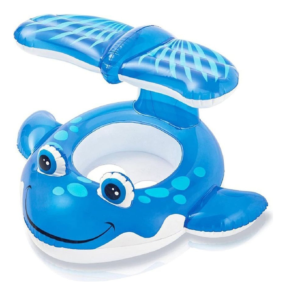 FLOTADOR INFLABLE INFANTIL BALLENA PISCINA VERANO NIÑOS LAU - 8