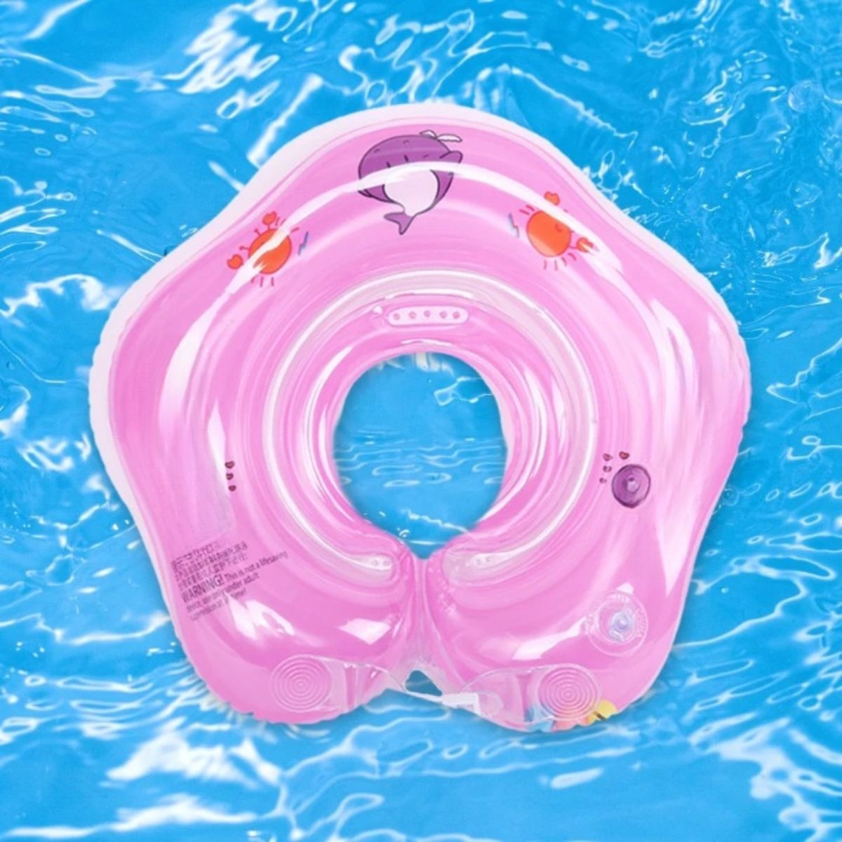 SET 2 FLOTADOR INFLABLE NATACION PARA CUELLO BEBE NIÑOS LAU - 5