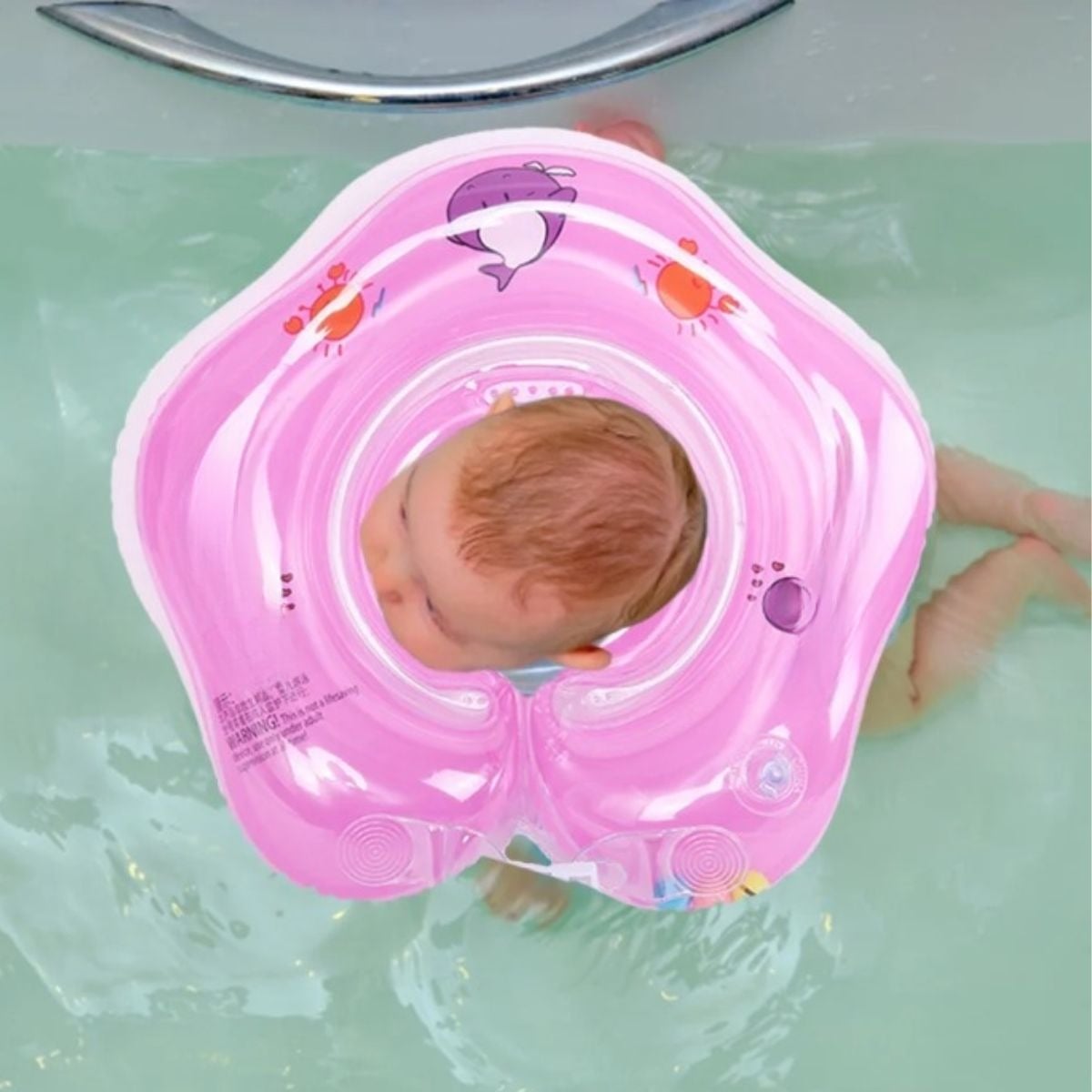 SET 2 FLOTADOR INFLABLE NATACION PARA CUELLO BEBE NIÑOS LAU - 6
