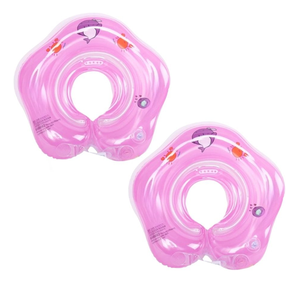 SET 2 FLOTADOR INFLABLE NATACION PARA CUELLO BEBE NIÑOS LAU - 7