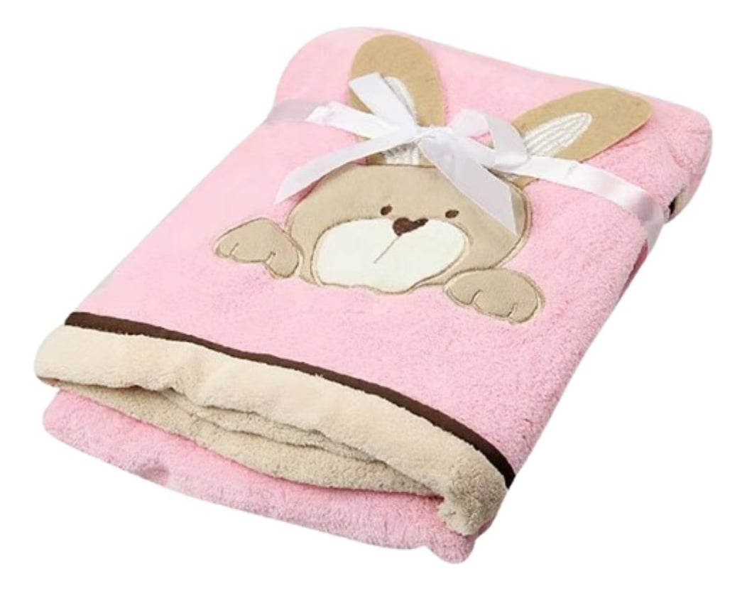 MANTA DE APEGO SUAVE CALIDA PARA BEBES COMODA LAU - 1