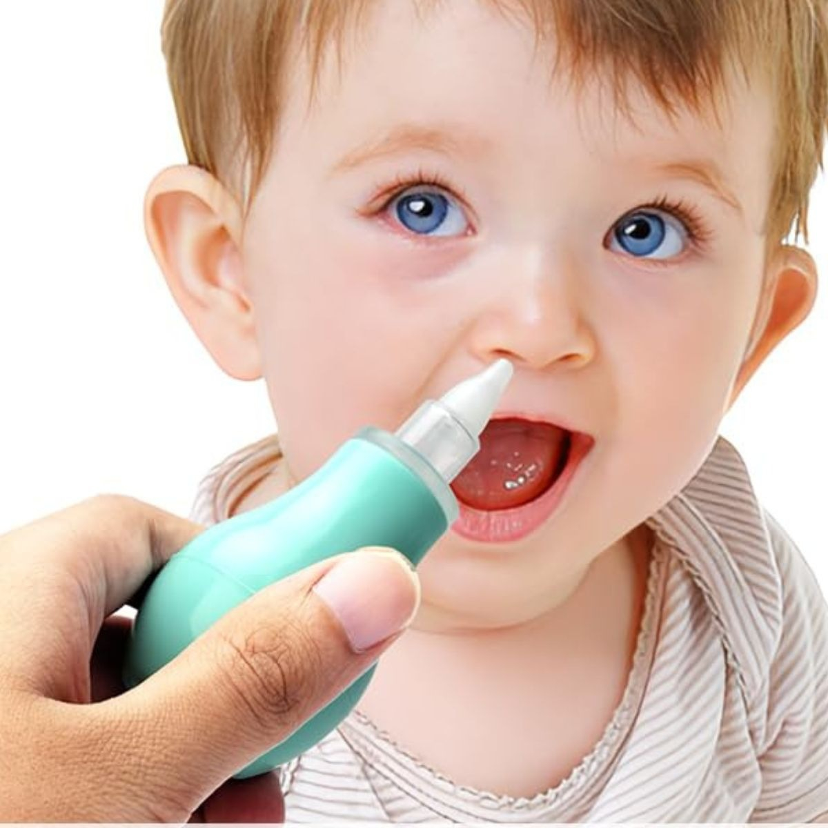 SET 6 ASPIRADOR NASAL MANUAL REUTILIZABLE SUAVE BEBE LAU - 10