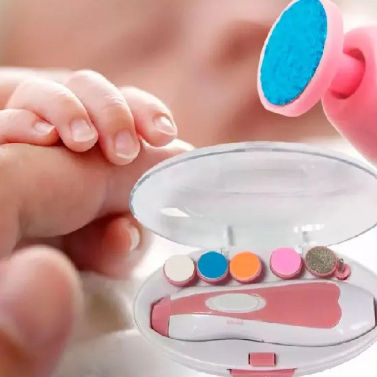 PULIDO DE UÑAS PARA BEBES INDOLORO MANICURA LAU - 9
