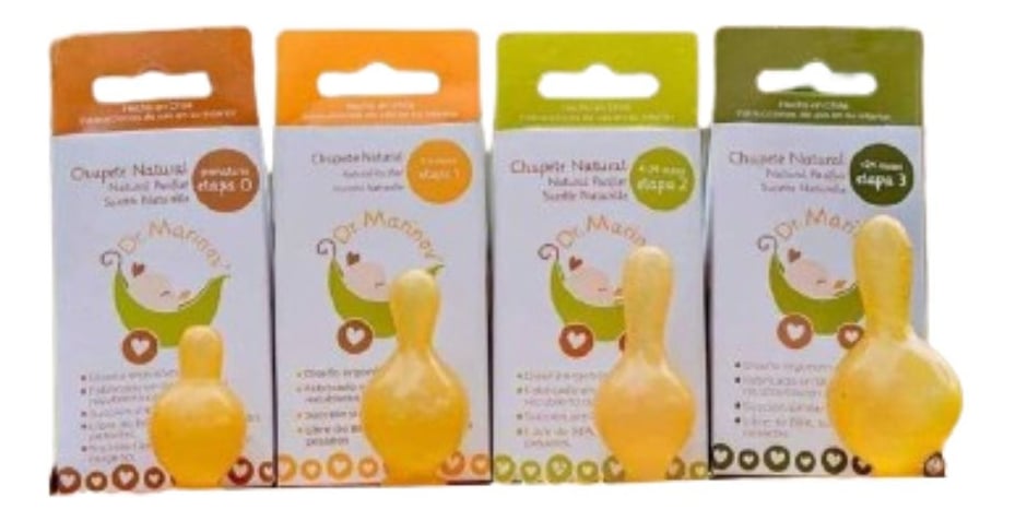 CHUPETE DR. MARINOV ANATOMICO100% NATURAL RN +24 M BEBE LAU - 3